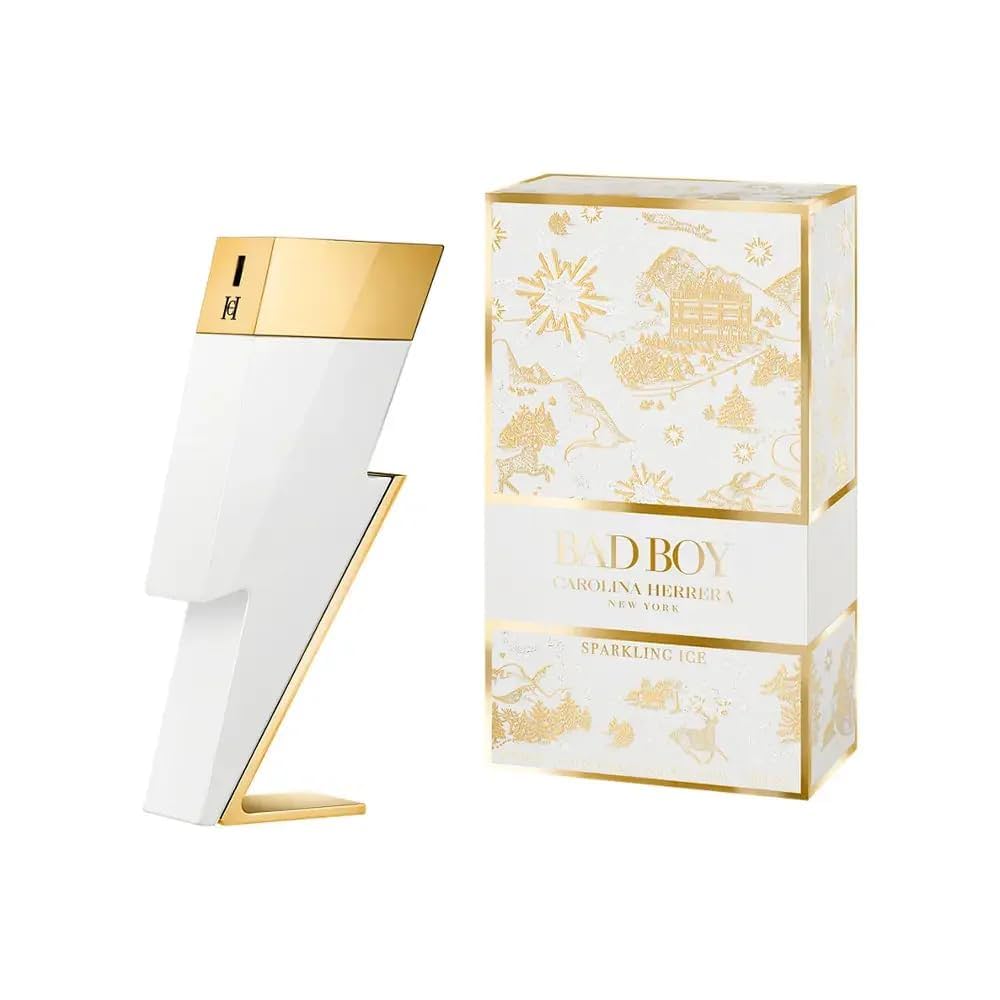 Carolina Herrera Bad Boy Sparkling Ice Eau de Toilette Spray 3.4 oz for Men