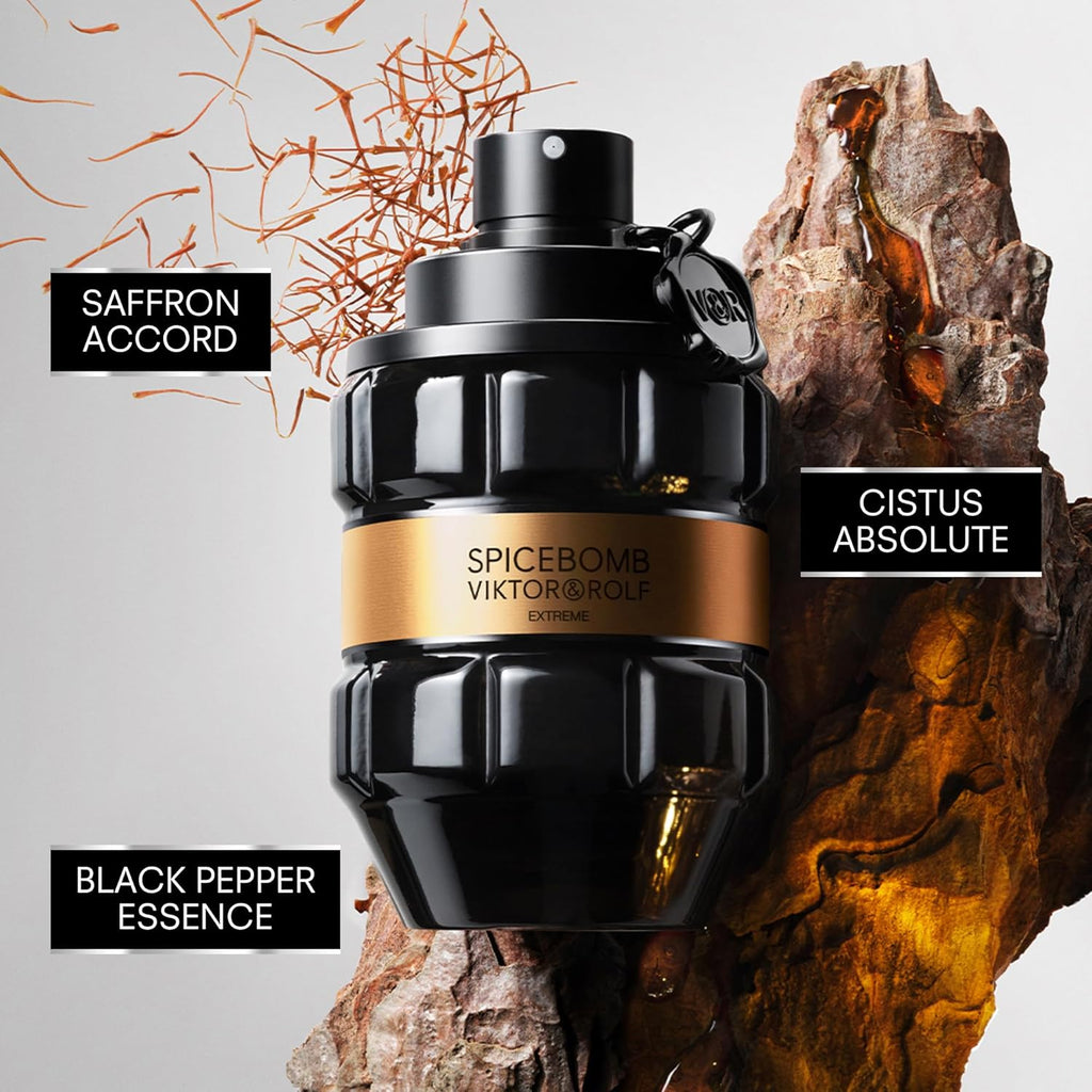 Viktor&Rolf Spicebomb Extreme Eau de Parfum for Men 3.4 oz