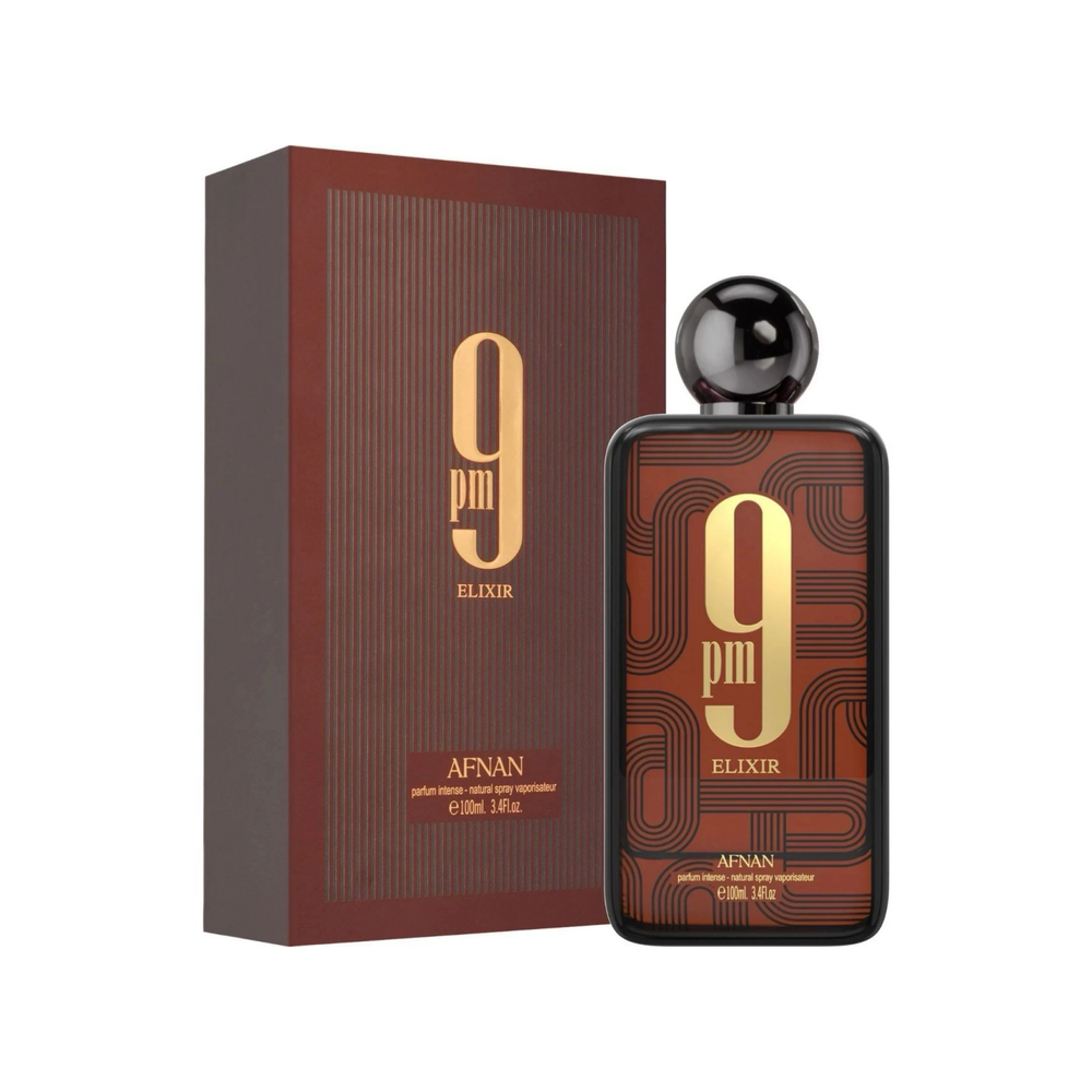 Afnan 9PM Elixir Extrait De Parfum Unisex Spray 3.4 Oz